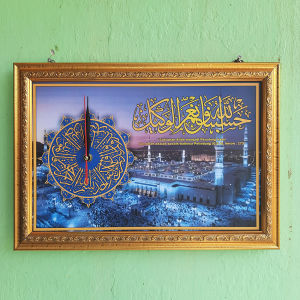 Galeri Hiasan Dinding Kayu Dekorasi Rumah Wall Decor Jam Dinding JDK001-JDK010