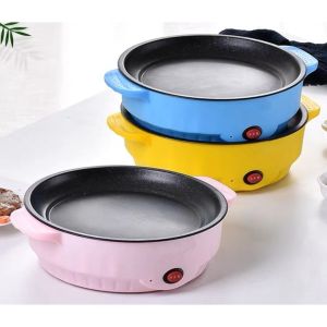 M&M KOREAN PAN MULTIFUNGSI/Alat Panggang listrik eletric Panci Elektrik/panci listrik/Panci BBQ