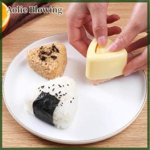 Aolie New Diy Sushi Mold Onigiri Rice Ball Food Press Triangular Sushi Maker Mold Japanese Home Kitchen Bento Accessories Tools