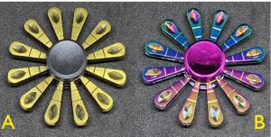 Peacock Fidget Hand Spinner Toys