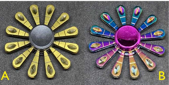 Peacock Fidget Hand Spinner Toys