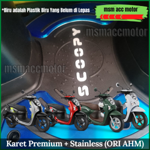 Karpet Scoopy NEW 2025 Original AHM Honda Alas Pijakan Kaki Motor