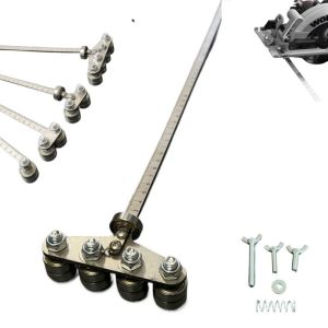 Q-1151 STORE Single/Dual/Four Bearing Stainless Steel Positioning Calipers 50/60cm Adjustable Three-bearing Calipers Durable Easy Operation Caliper Guide Carpentry Work