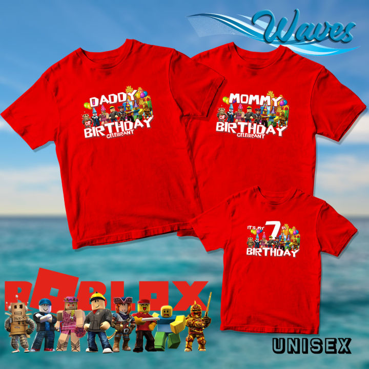 Birthday Shirt for Kids and Parents High Quality Cotton Inside the
