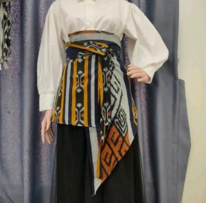Obi Belt Ikat Pinggang Tenun Wanita Tradisional- Aksesoris Wanita