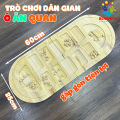 Ô Ăn Quan, Cờ Ô Quan, Trò Chơi Dân Gian Ô Quan Bằng Gỗ Đồ Chơi Board Game Phát Triển Tư Duy Chiến Thuật Cho Trẻ Em. 