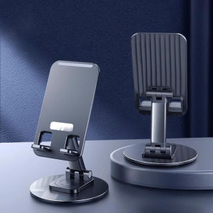 Giá kệ đỡ điện thoại iphone ipad máy tính bảng xoay 360 độ gấp gọn điều chỉnh nhiều nấc độ cao