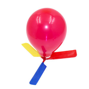 【Free Shipping】Balloon Helicopter Childrens Creative Toys Educational Toy Technology Handmade Small DIY Balloon