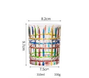 Gelas Mewah Design Itali / Gelas Cantik Kekinian