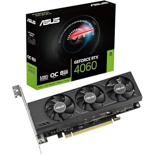 asus geforce rtx lp ASUS GeForce RTX 4060 LP BRK OC Edition 8GB GDDR6 Video Card