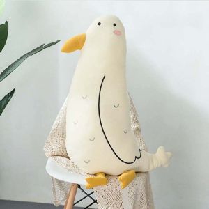 PUZHE Cute Adorable Sofa Cushion Soft Pillow Home Decoration Stuffed Toys Whale Plush Doll Stuffed Animals Bear Plush Toys Seabird Plush Pillow
