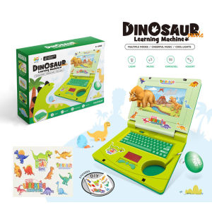 Mainan Laptop Anak Mainan Edukasi With DIY Stiker Tablet Musik Anak Learning Machine
