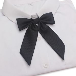 HUNIU Elegant Multi-color School Uniform Business JK Butterfly Korean Style Cravat Women Bow Tie Necktie Students Bow Tie