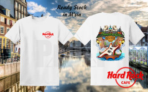【Ready Stock】Hard Rock "Nassau Bahamas Pirates“ Fashion Tshirt