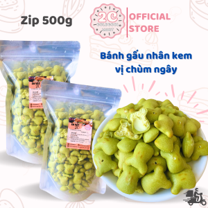 Bánh Gấu Chùm Ngây Nhân Kem 1kg 2c Mart