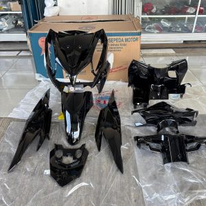 WIN - FULL BODY HALUS HONDA VARIO TECHNO 125 KZR 2012 2013 2014 HITAM GLOSY (JAMINAN PERSISI)