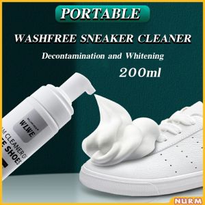 Nurm 200ml White Shoe Cleaner for White Shoes Sole Whitener Whitening Sauce Whitening Shoes  Sneaker Cleaner
