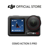 DJI Osmo Action 5 Pro - Next-Gen 1/1.3" sensor | Subject Tracking | 32x Slow Motion | 4Hr Battery Life | 155° ultra-wide FOV | Waterproof up to 20m