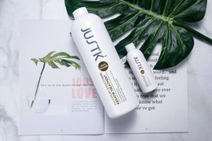 JUSTK Professional Salon 1000ml Brazilian Keratin Protein Best Keratin Treatment | Made in USA | 1000ml