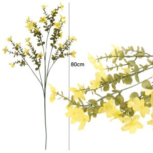 1-5PCS Artificial Flower Jasmine Branch Multi Color Blossom Party Arrangement Accessories Room Decoration