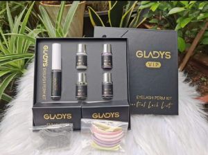 Bộ uốn mi Gladys vip Nhật Bản Set kit uốn cong mi eyelash collagen Gladys vip dễ dàng sử dụng