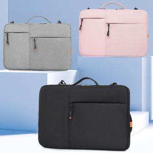A5TG 13 14 inch Nhiều lớp Túi đựng máy tính bảng Nhiều túi Chống sốc Túi xách tay cho laptop Chuyên nghiệp Dung lượng lớn Túi đựng tay áo Ngoài trời