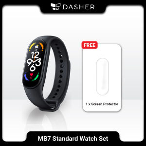 [FREE STRAP] Xiaomi Mi Band 7 Smart Wristband AMOLED Color Screen With Magnetic Charging Always On Display 120 Sport Modes (1.62")