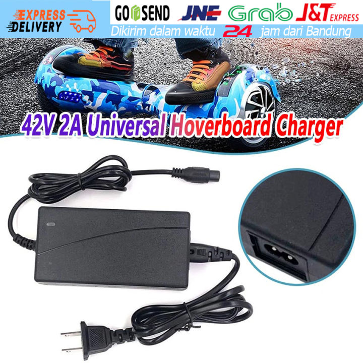 Smart Balance Charger Power Adapter 42V 2A Untuk Skuter Hoverboard