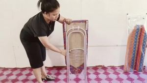 IRONING BOARD IBS-32\" (HEAVY DUTY) with pad/foam/with metal stand and 4 adjuster