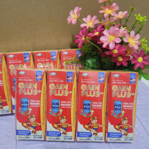 THÙNG 48 HỘP 180ML - Sữa pha sẵn FIDIMILK GAIN PLUS 180ml
