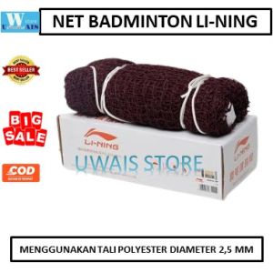 TERLARIS!!! Net LINING Import - Net Badminton LINING Bagus - Net LINING jaring badminton - Net Murah - Jaring Bulu Tangkis LINING impor - Net Lapangan - Net Bulutangkis- Net Li-Ning import