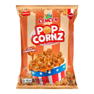 Camilan Snack Makanan Ringan Crunchy Tasty Cem Cem Pilus Ayam Bawang Balado Keju 60 Gram Corn Stick Balado Keju Ayam Bawang Pop Cornz Chocolate Caramels