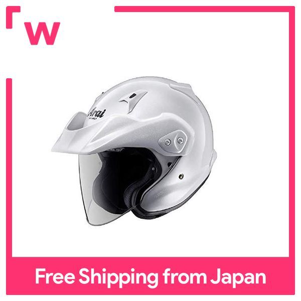 ARAI Motorcycle Helmet Jet CT-Z Glass White 61-62cm | Lazada PH