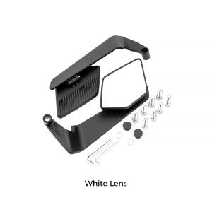 Wind Wing Rotating Side Mirror For Motorcycle Aerodynamic Adjustable Foldable Mirror Universal