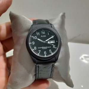 Đồng hồ Nhật nam Alba size 35mm có lịch second hand