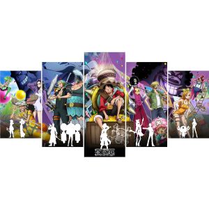One Piece Wall Art Decor Luffy Sun God Nika Ace Law Customized