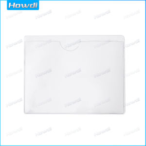 【Howdi Car Outlets】Car Windshield Transparent Card Holder Parking Pass Label Set Portable Adhesive Protective Film Cards Identification Card Holder