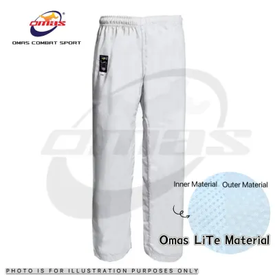 OMAS Taekwondo Silat Karate White Pants AB1021