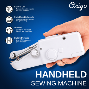 Handy Stitch Portable Handheld Sewing Machine Mini Cordless Stitcher for Clothes Fabric Repair DIY