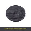 For Mazda CX30 CX30 Fuel Tank Cap Decorative Sticker Brand New CX-30 Modified Parts Carbon Fiber Pattern Body. 