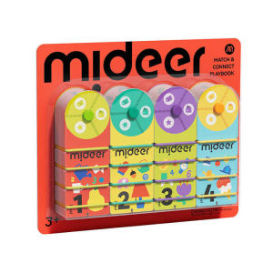 Đồ Chơi Rèn Tư Tuy Giải Đố Thông Minh - Thử Thách Trí Tuệ Cho Trẻ Từ 3 Tuổi - Mideer Match & Connect Playbook