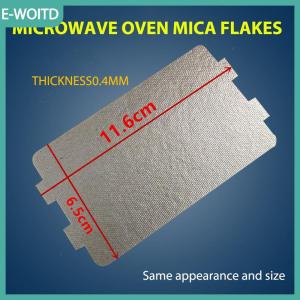 【E-WOITD】 5 cái lò vi sóng mica tấm tấm 116x64 Mét thay thế một phần cho Midea N05 20