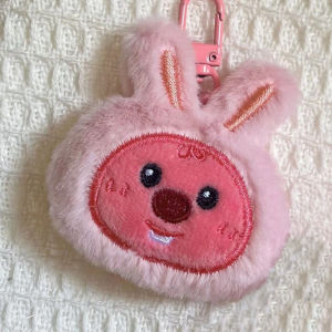 Bestella✨Gantungan Kunci Boneka Berang-berang Kecil/Gantungan Kunci Cincin Kartun/Liontin Ransel Pasangan Pelajar