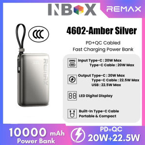 IN-BOX 4602 Remax CCC Type-C cables Powerbank
