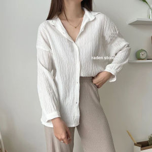 Ha-ri Shirt - Kemeja Wanita Oversize - Kemeja Lady Crush - Shirt Basic Polos