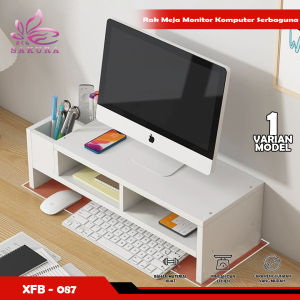 Monitor komputer desktop Laptop rak penyimpanan desktop kantor -SOSOYO