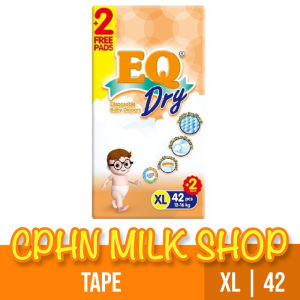 EQ Dry Jumbo Pack XL 42 - Tape Baby Diapers