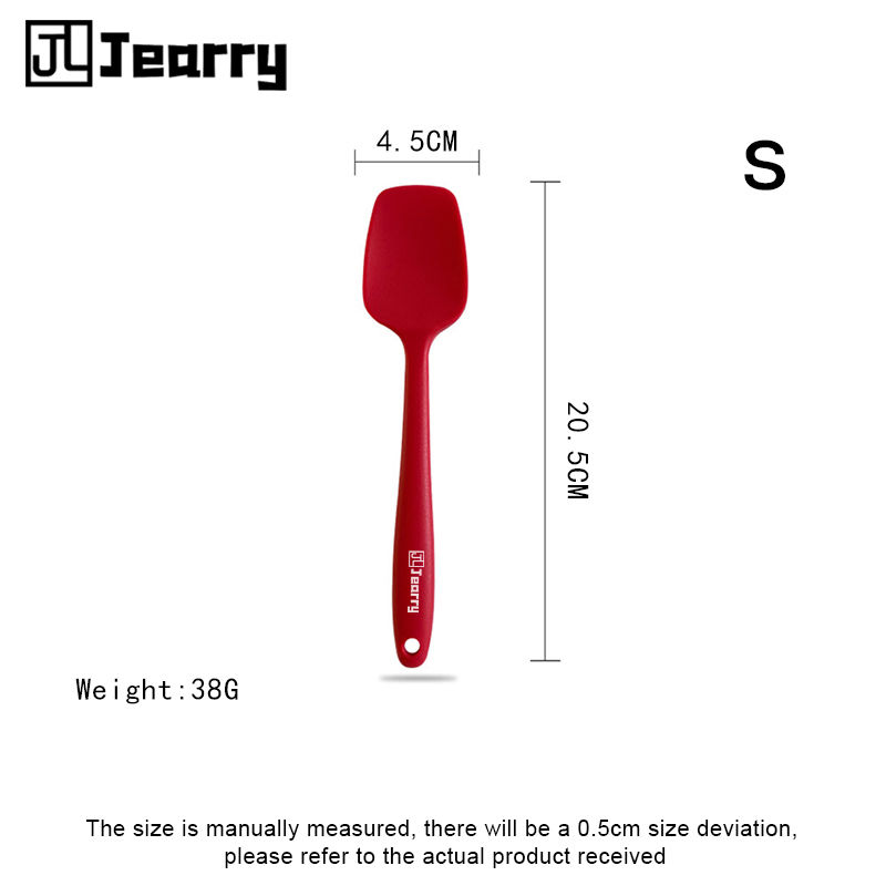 Spatola in silicone alimentare Jeary resistente al calore, cucchiaio piccolo antiaderente per soffriggere, cuocere al forno, utensili da cucina per la casa
_voghion.com