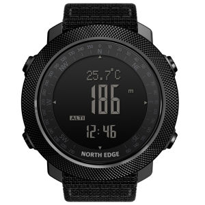 NORTH EDGE APACHE Mens Smart Watch Altimeter Barometer Compass Military Army Smartwatch Swimming Running Clock Waterproof 50m