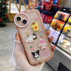 Case VIVO เคสนูนTPUลายการ์ตูนน่ารักๆมาใหม่ รุ่นVIVO V25 5GY11Y12Y15Y17Y12AY12SY20Y21(2021)Y95Y93Y91CY15SY21SY02SY76 5G